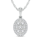 14K 0.25ct Diamond Pendant