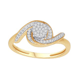 10K 0.15CT D-LADIES RINGS