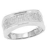 10KW 0.35CTW DIAMOND MENS RING